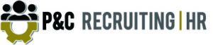 p and c recruiting and HR logo